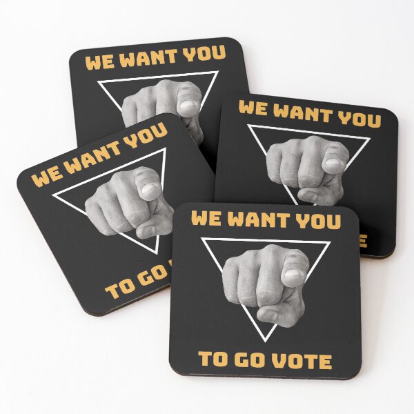 Item preview, We want you to go vote designed and sold by JustCreativity.
