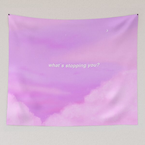 Item preview, Pink Aesthetic cloud sky designed and sold by trajeado14.