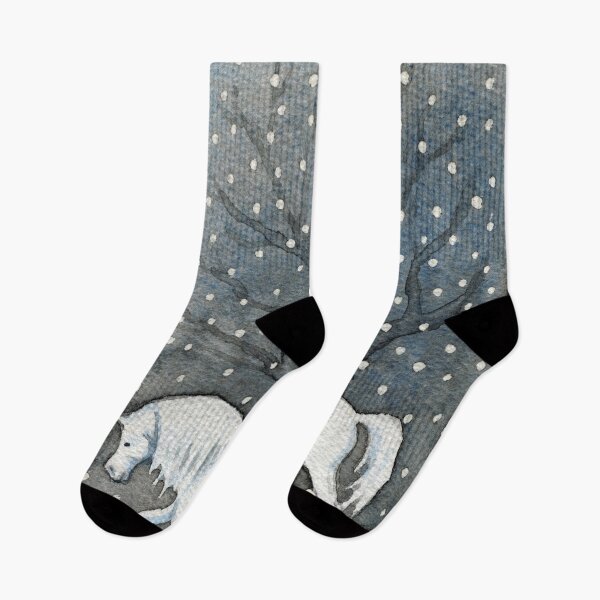 Item preview, Horse in the snow designed and sold by hollywutz.