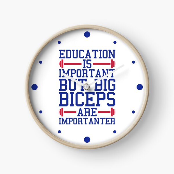 Item preview, Big Biceps Gym Quote designed and sold by quarantine81.