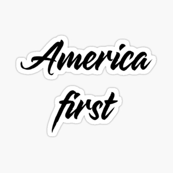 Item preview, america first designed and sold by medbouk1.