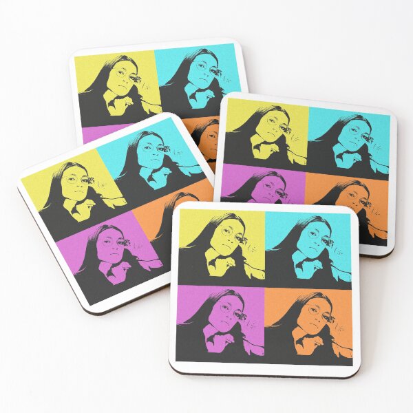Item preview, AOC Pop Art Alexandria Ocasio Cortez Feminist Get Stuff Done designed and sold by ConduitExcel.