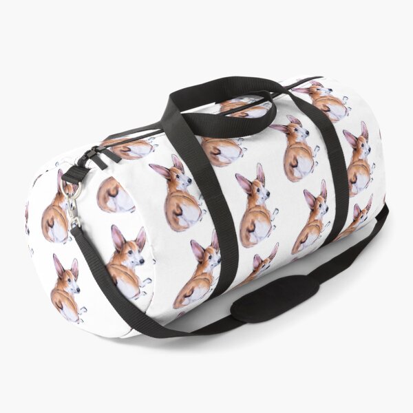 Item preview, Corgi butt sumie and watercolor painting designed and sold by ladyshekk.