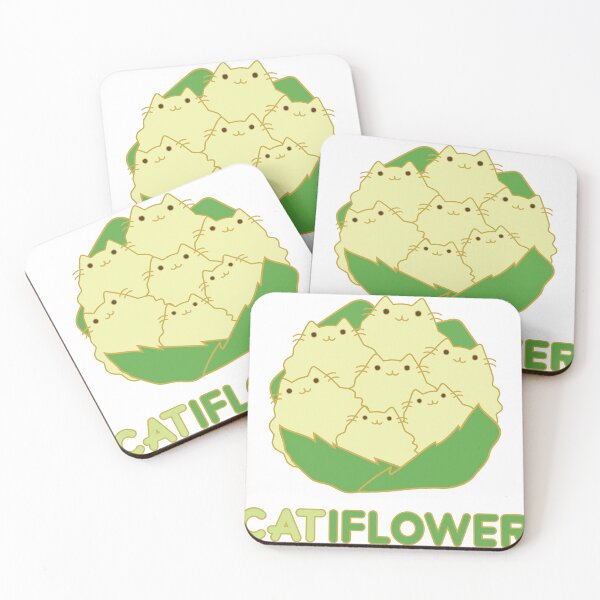 Item preview, CATiflower - Cute Cauliflower Cat designed and sold by arturekdesign.