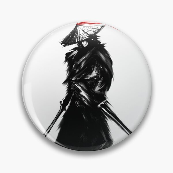 Item preview, Samurai Warrior with Two Katana Swords designed and sold by Jay Bayne.
