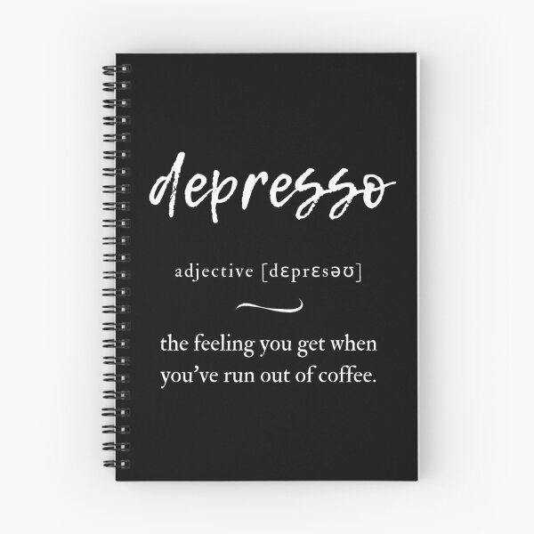 Item preview, Depresso Definition | Dictionary Collection designed and sold by Designschmiede.