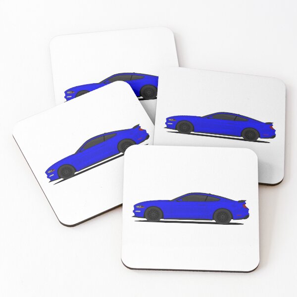 Item preview, Mustang GT Side (DARK-BLUE) designed and sold by VenZolic.