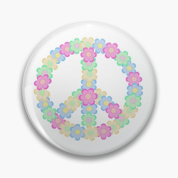 Item preview, CND peace sign with flowers designed and sold by tshirtsmash.