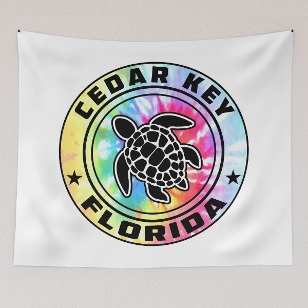 Item preview, Cedar Key Florida Sea Turtle FL designed and sold by DESTINATIONS DECAL.