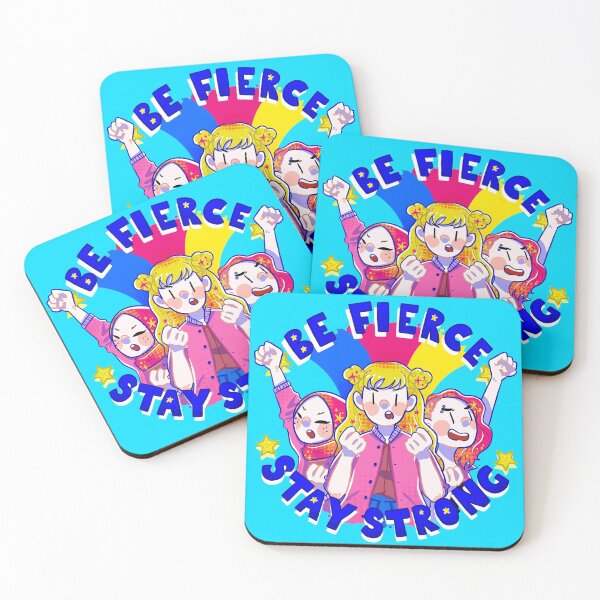 Item preview, be fierce, stay strong! designed and sold by pingapenguin.
