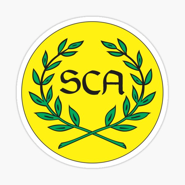 SCA Badge Sticker