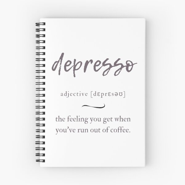Item preview, Kopie von Depresso Definition | Dictionary Collection designed and sold by Designschmiede.