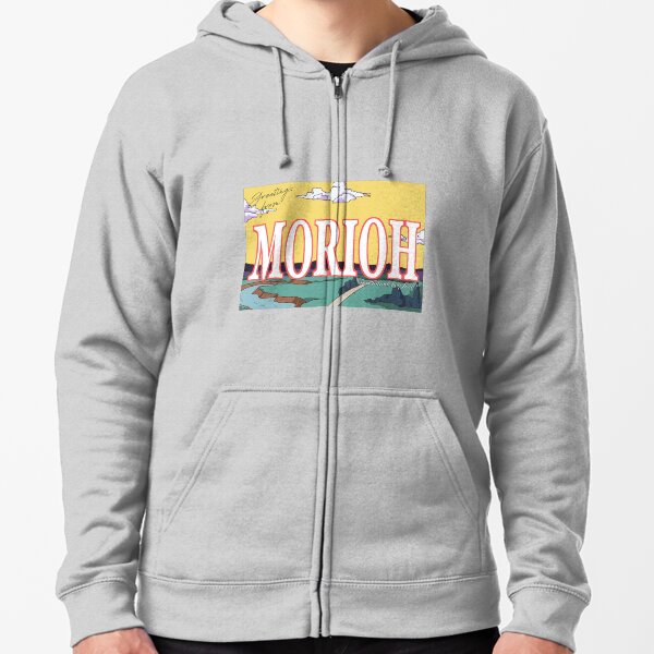 Greetings from Morioh Zipped Hoodie