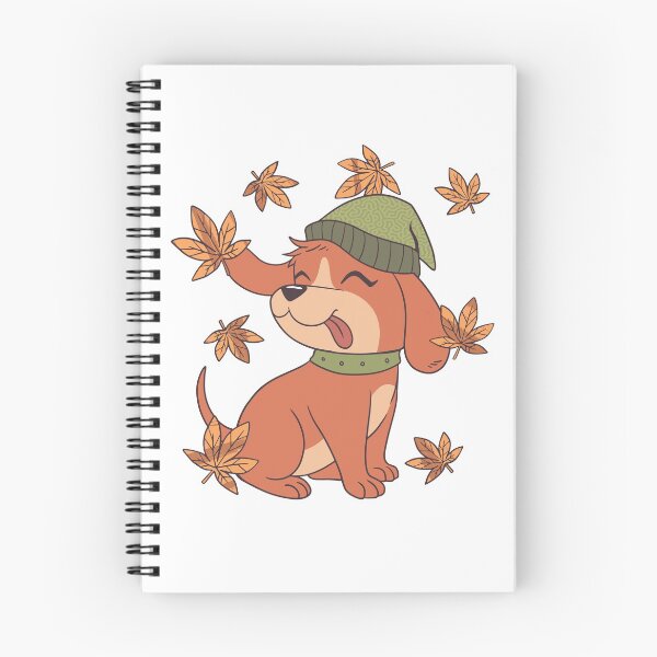 Item preview, Cute Fall Leaves Puppy designed and sold by Ginial.