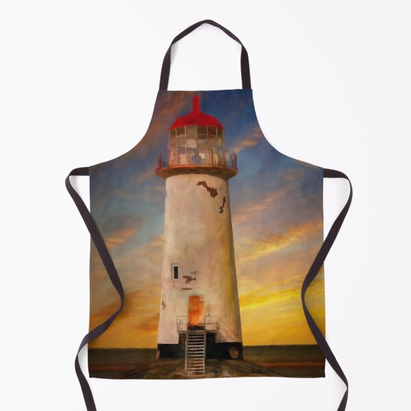Item preview, The Point of Ayr Lighthouse Sunset designed and sold by AJEvans.