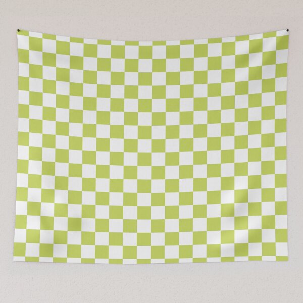 Item preview, Ichimatsu - Japanese Traditional Pattern - Green designed and sold by gemgemshop.