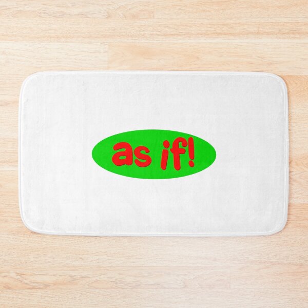 Item preview, AS IF! designed and sold by Glossypop.