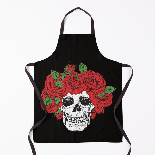 Item preview, A Skull With A Headdress Of Roses designed and sold by ozumdesigns.