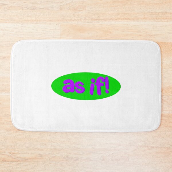 Item preview, AS IF! designed and sold by Glossypop.