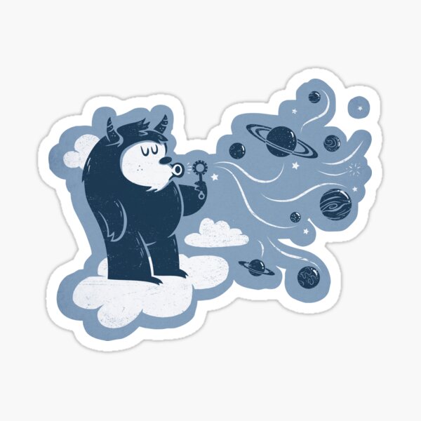 Universal Fun (in blue) Sticker
