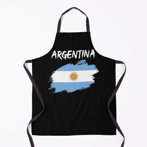 Item preview, Argentina Argentinian flag flag brush stroke designed and sold by GeogDesigns.