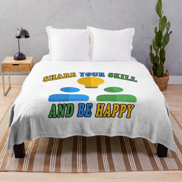 Item preview, Share Your Skill And Be Happy designed and sold by majeed10.