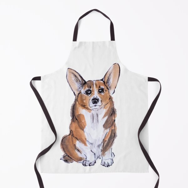 Item preview, Corgi sumie watercolor painting designed and sold by ladyshekk.