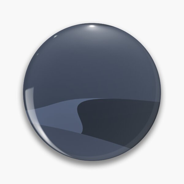 Minimalist Desert At Night Pin