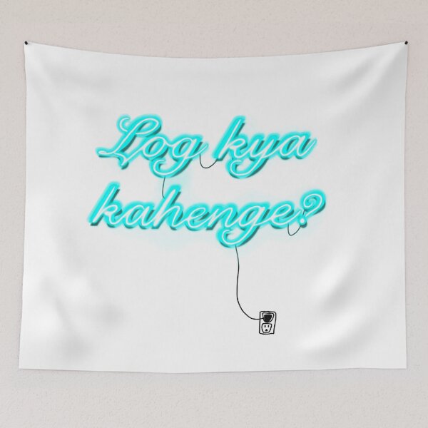 Item preview, Log Kya Kahenge? designed and sold by Ecojabi.