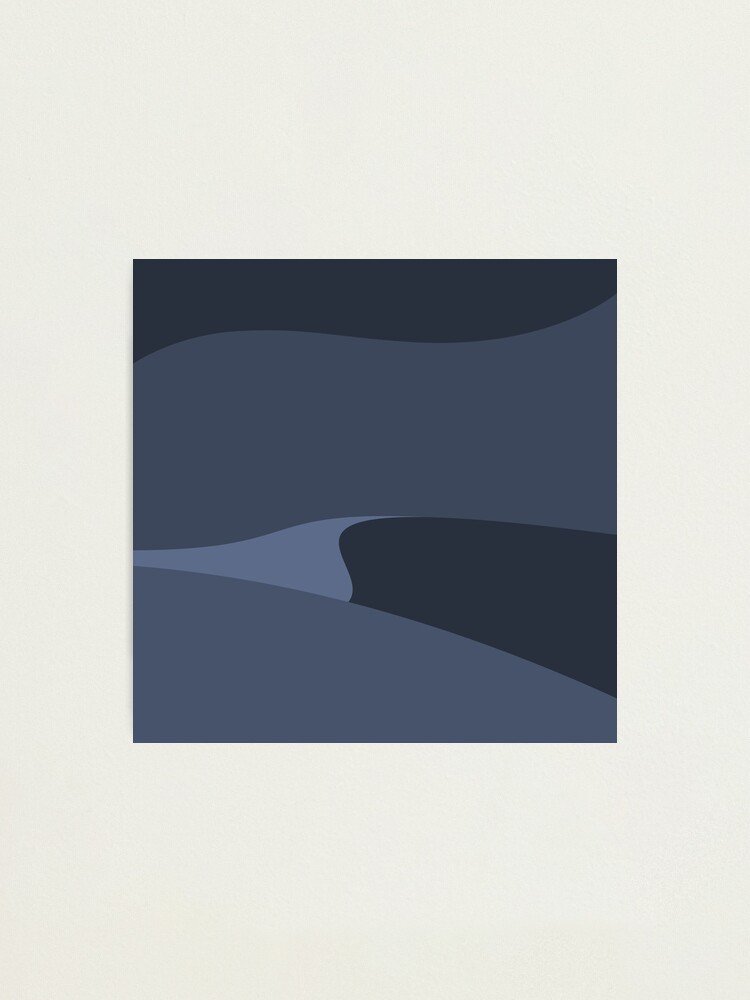 Alternate view of Minimalist Desert At Night Photographic Print