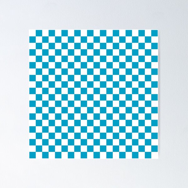 Item preview, Ichimatsu - Japanese Traditional Pattern - Blue designed and sold by gemgemshop.