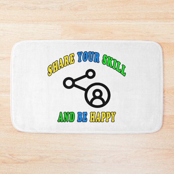Item preview, Share Your Skill And Be Happy designed and sold by majeed10.
