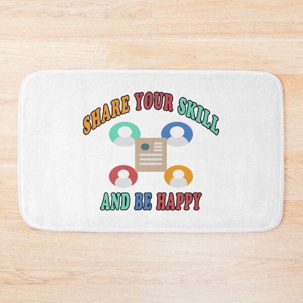 Item preview, Share Your Skill And Be Happy designed and sold by majeed10.