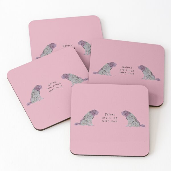 Item preview, Saint Bernards are filled with love designed and sold by ThePoodleandCo.