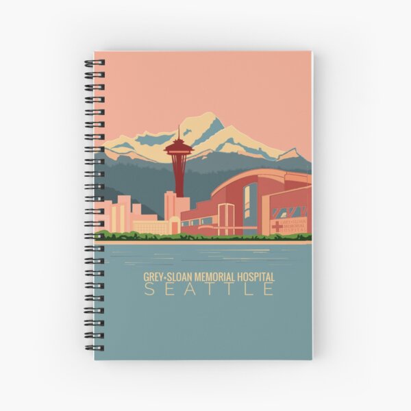 Grey sloan memorial hospital poster - Seattle  Spiral Notebook