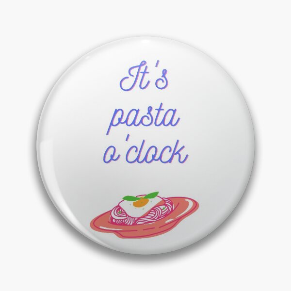 Item preview, It's pasta o'clock designed and sold by Daimonia51.