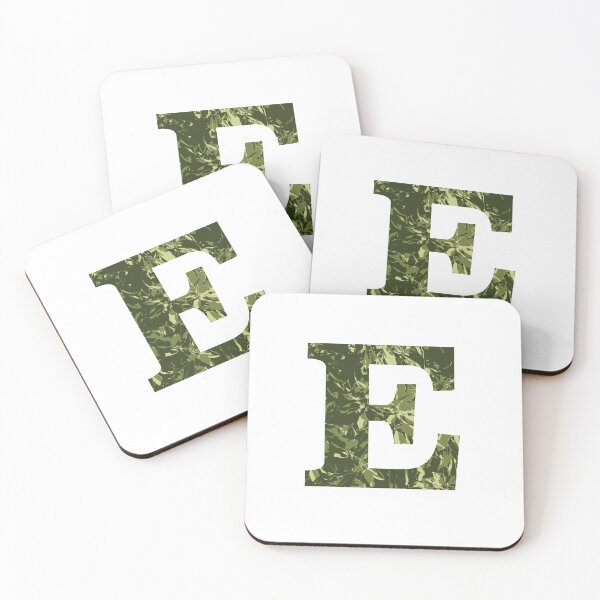Item preview, abc monogram letter E designed and sold by patternsplus.