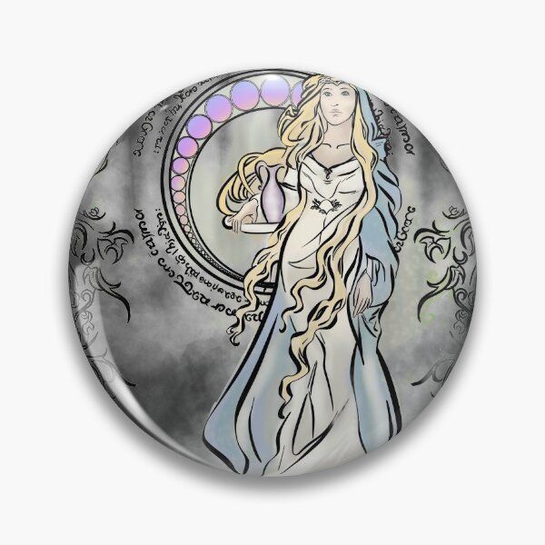 Item preview, Dark Wood elf queen in the style of J.R.R.Tolkien designed and sold by Designwebjae.