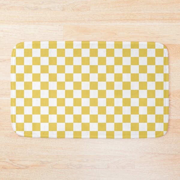 Item preview, Ichimatsu - Japanese Traditional Pattern - Yellow designed and sold by gemgemshop.