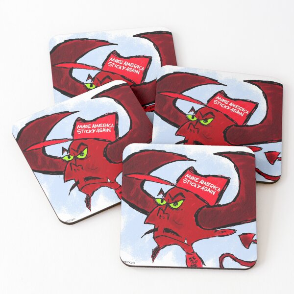 Item preview, Sticky Demon designed and sold by Claytoonz.