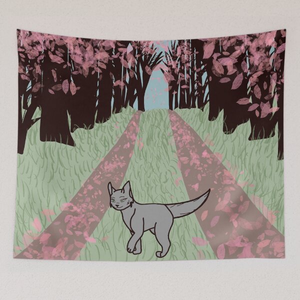 Item preview, Cherry Blossom Forest Cat Walkthrough designed and sold by CaitlinCerys.