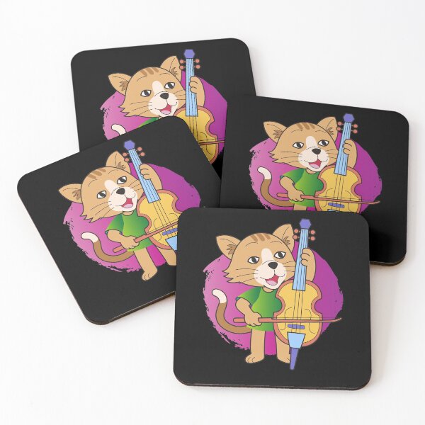 Item preview, Cello Cat Violin Violin Musicians designed and sold by MooonTees.