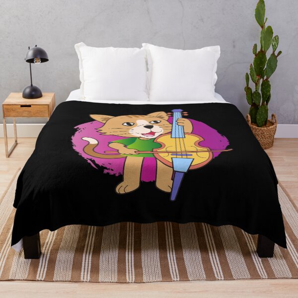 Item preview, Cello Cat Violin Violin Musicians designed and sold by MooonTees.