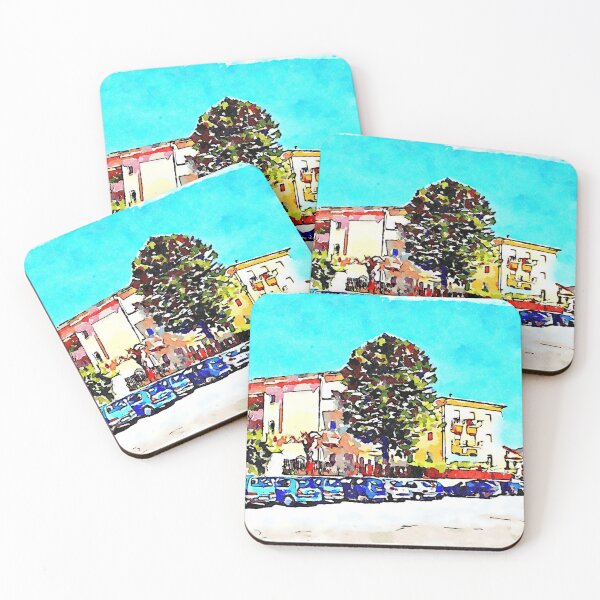Item preview, cars parked under a tree designed and sold by Giuseppe Cocco.