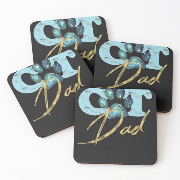 Item preview, Cat Dad Cute Humor Gift for Husband or Funny Feline Person designed and sold by NicholiCosplay.