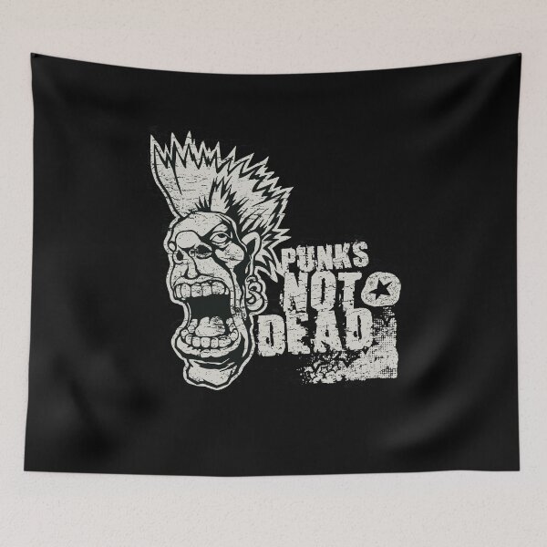 Aperçu de l'œuvre Copie de Punks Not Dead créée et vendue par ozumdesigns.