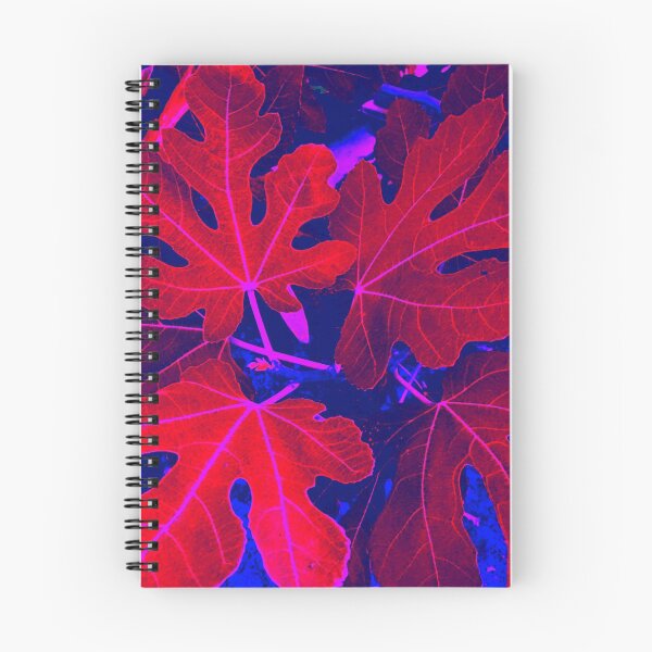 Item preview, Red Blue Pink flying leaves by Iritof designed and sold by iritof.