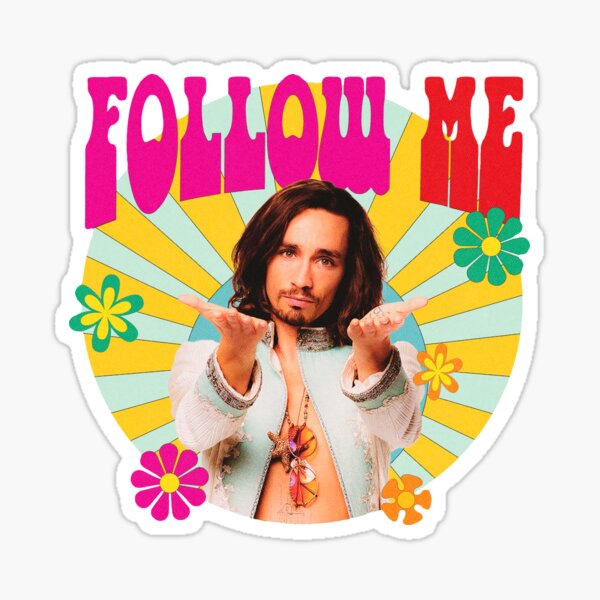 Klaus Follow Me Sticker