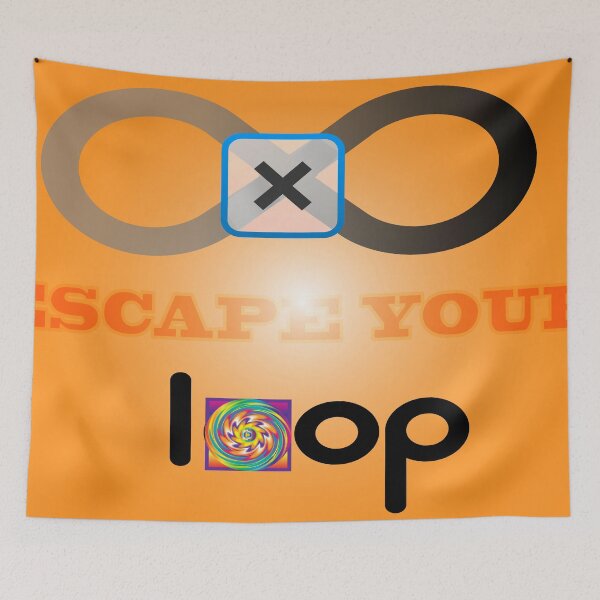 Item preview, Escape Your Loop designed and sold by Green Star Shop.