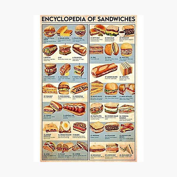 Item preview, All the Sandwiches! designed and sold by funhousejen.
